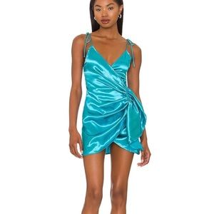 superdown blue mini dress